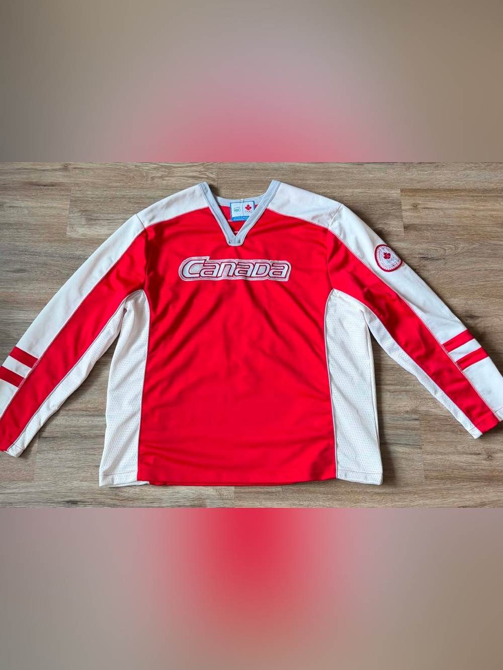 2010 Hudson's Bay Team Canada Olympic hockey jersey mens size XL
